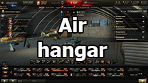Air hangar with airplanes for World of Tanks 1.24.1.0