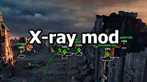 X-Ray mod for World of Tanks 1.24.1.0