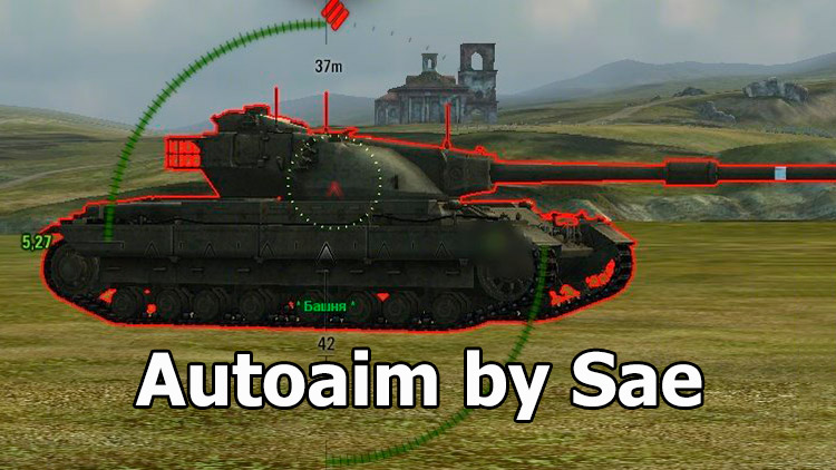 AutoAim by Sae for World of Tanks 1.24.1.0