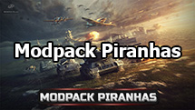 Modpack Piranhas for World of Tanks 1.24.1.0