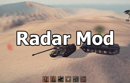 "Radar": indicator of range to the closest enemy for WOT 1.24.1.0