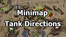 Minimap Tank Directions for World of Tanks 1.24.1.0