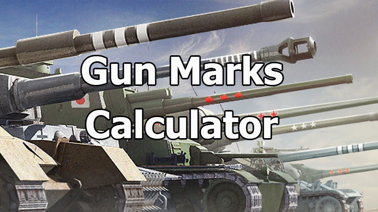 Mod "Gun marks calculator" for World of Tanks 1.24.1.0