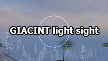 GIACINT light sight for World of Tanks 1.24.1.0