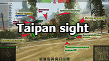 Taipan sight for WOT 1.24.1.0