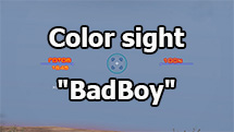 Color sight "BadBoy" for World of Tanks 1.24.1.0