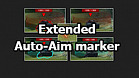 Mod “Extended Auto-Aim marker” for World of Tanks 1.24.1.0