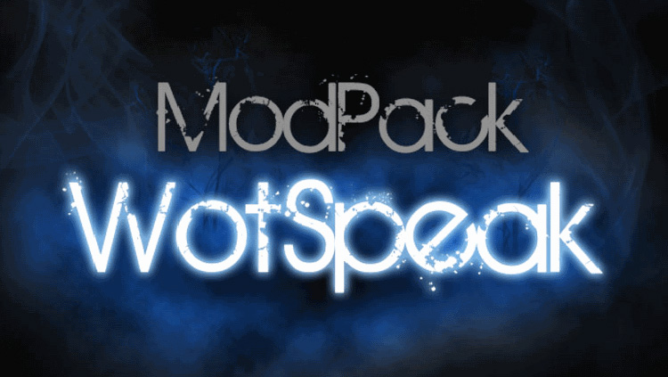 Wotspeak modpack for World of Tanks 1.28.0.0