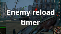 Enemy reload timer for World of Tanks 1.17.1.2