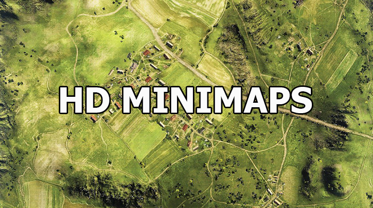 Minimaps in HD quality for World of Tanks 1.24.1.0