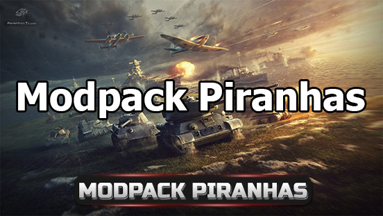 Modpack Piranhas for World of Tanks 1.25.1.0