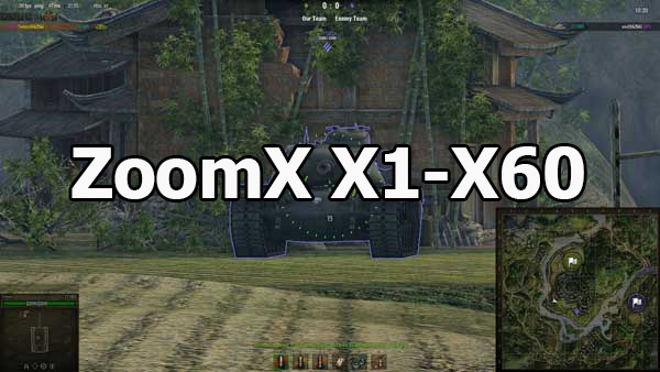 ZoomX X1-X60: Multitiple sniper mode for World of Tanks 1.25.1.0