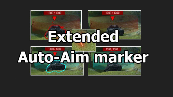 Mod Extended Auto Aim Marker For World Of Tanks 1 8 0 1