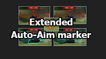 Mod “Extended Auto-Aim marker” for World of Tanks 1.26.1.1