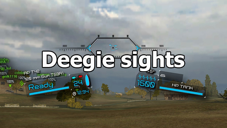 Korean Deegie Sights For World Of Tanks 1 11 0 0