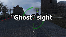 "Ghost" sight for World of Tanks 1.27.1.0