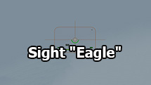 Sight "Eagle" for World of Tanks 1.27.1.0