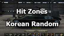 Contour skins hit zones "Korean Random" for WOT 1.23.0.0