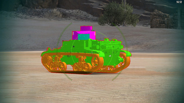 Mod "Chameleon" - 3D skins of enemy tanks for World of Tanks