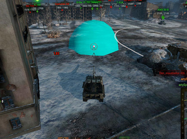 Mod "High Explosive Splash" for World of Tanks