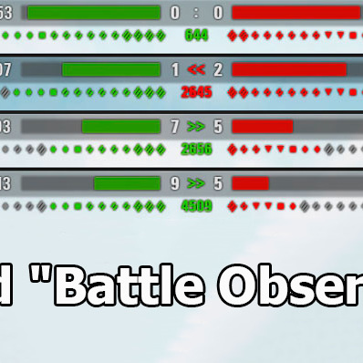 Mod Battle Observer Team Health Bar For Wot 1 12 1 0 Mod Battle Observer Team Health Bar For Wot 1 12 1 0