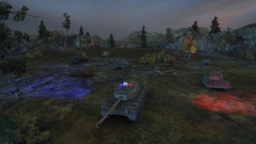 Mod "Turn on headlights" for World of Tanks