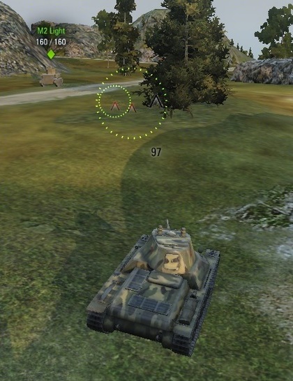 Mod "Dispersion Circle" for World of Tanks