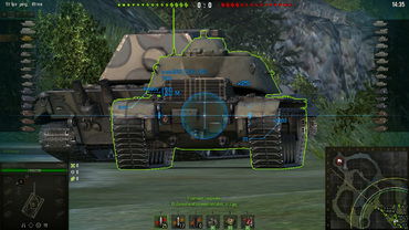 Beautiful "MeltyMap" sights for World of Tanks