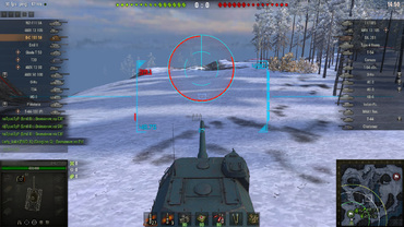 Gun sight "Animated" for World of Tanks