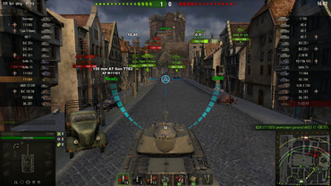Informative sight "Animated-6" for World of Tanks