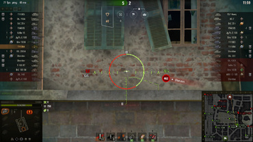 New version "Sniper" sight for World of Tanks