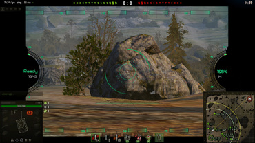 Spectacular sights "ZX 06" for World of Tanks