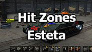 Skins hit zones Esteta (Sergey Emets) for WOT 1.17.0.1