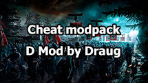 Minimalistic cheat modpack D Mod by Draug for World of Tanks 1.28.0.0