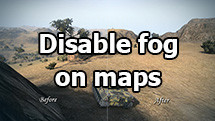 Disable fog on maps and inrease visibility range for WOT 1.28.0.0